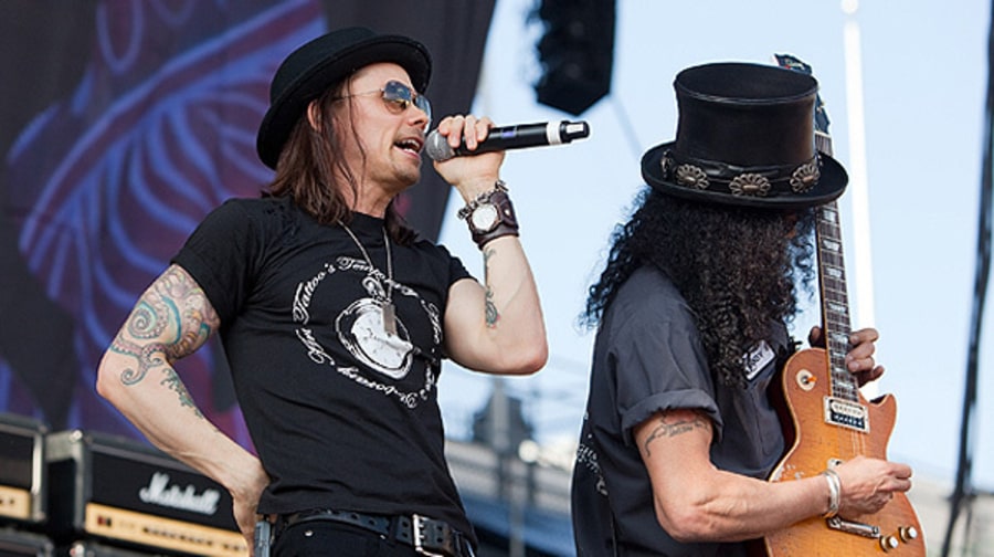 Myles Kennedy and Slash