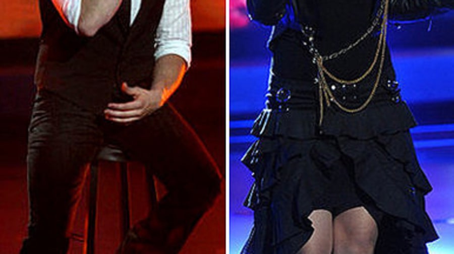 Danny Gokey and Allison Iraheta