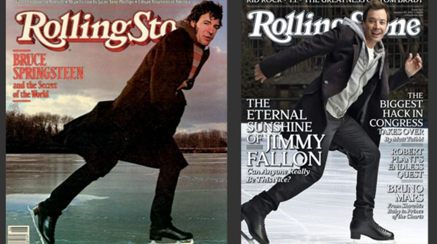 Bruce Springsteen and Jimmy Fallon