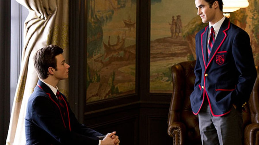 Kurt Hummel and Blaine Anderson on 'Glee'