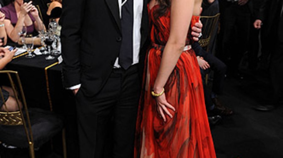 Justin Timberlake and Mila Kunis