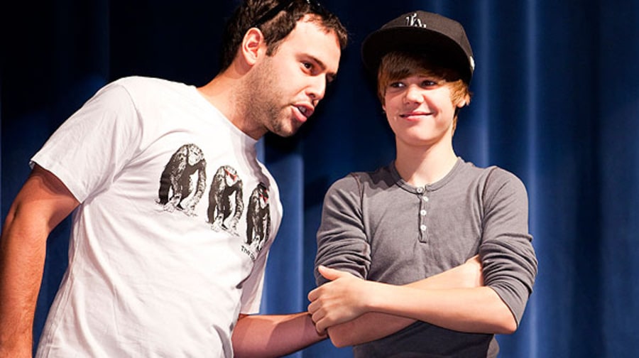 Justin's Manager: Scooter Braun