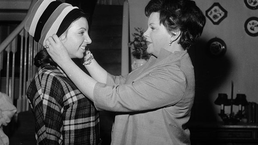 Judy Garland and Ethel Milne