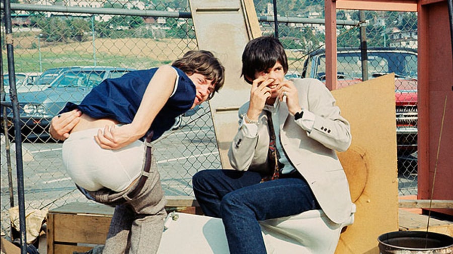 Mick Jagger and Keith Richards