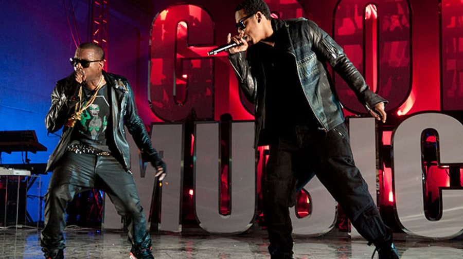 Kanye West and Jay-Z