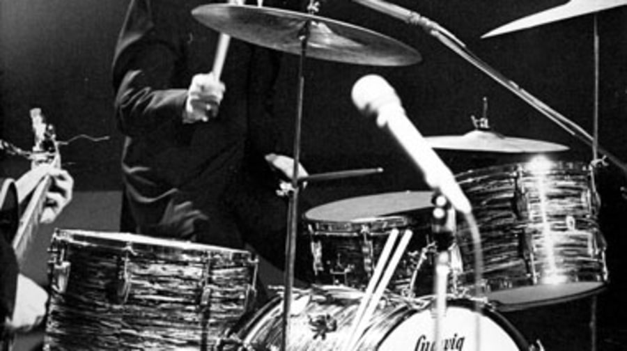 Ringo Starr Bass Drum Head, 1964