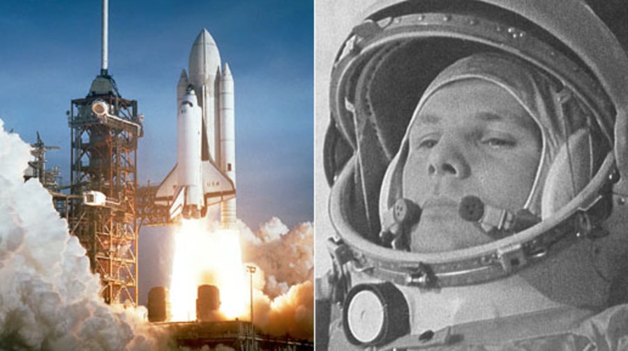 The Shuttle's First Flight