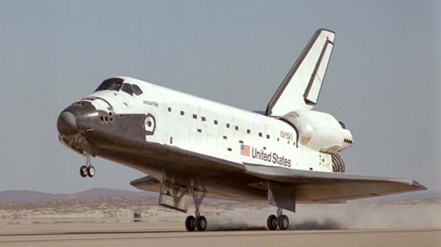 Atlantis' Maiden Flight
