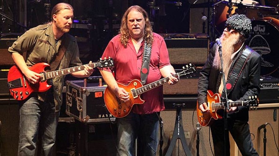 Derek Trucks, Warren Haynes and Billy Gibbons