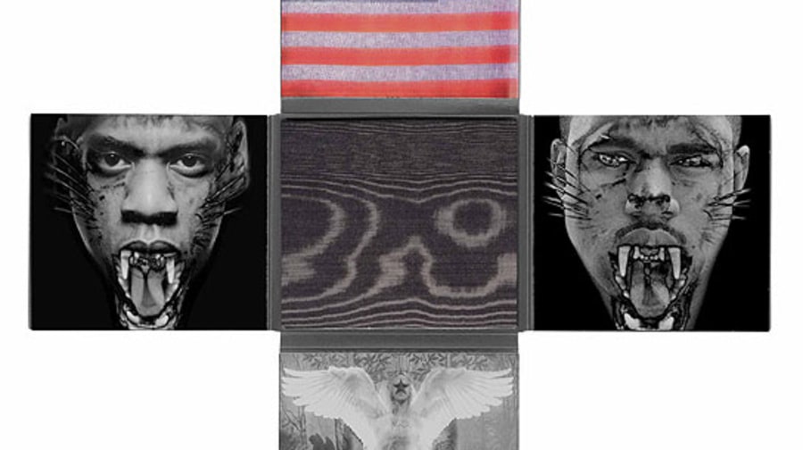 'Watch The Throne' Inside Artwork