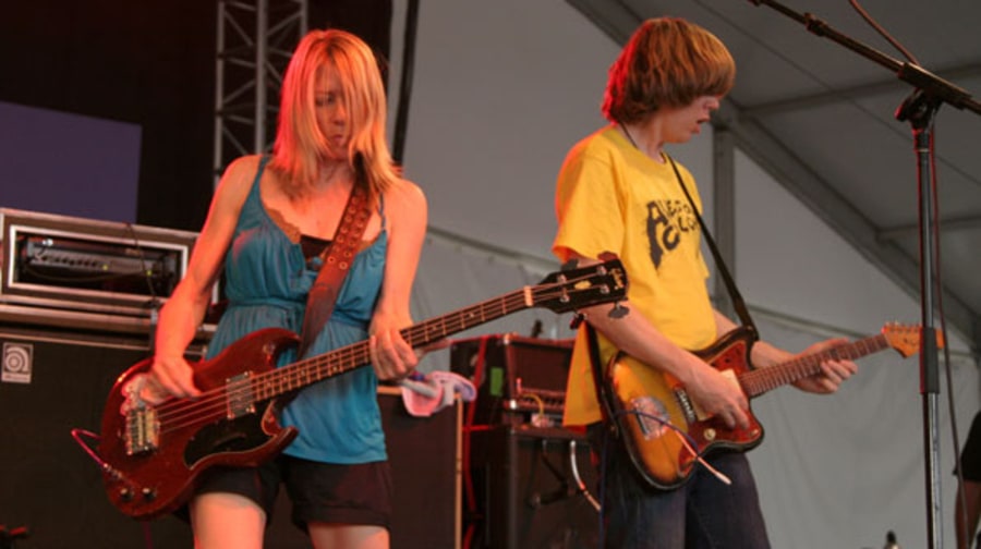 Kim Gordon and Thurston Moore