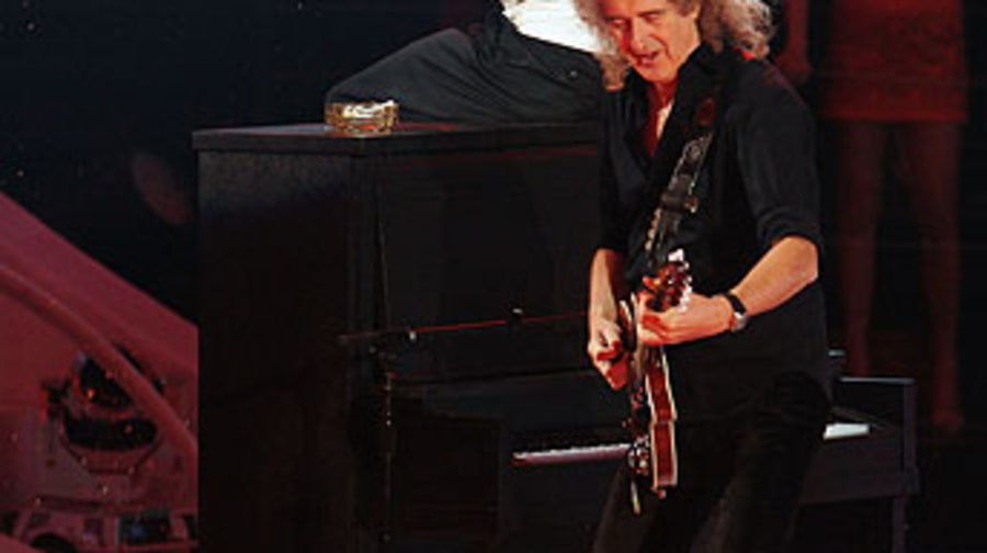 Lady Gaga and Brian May