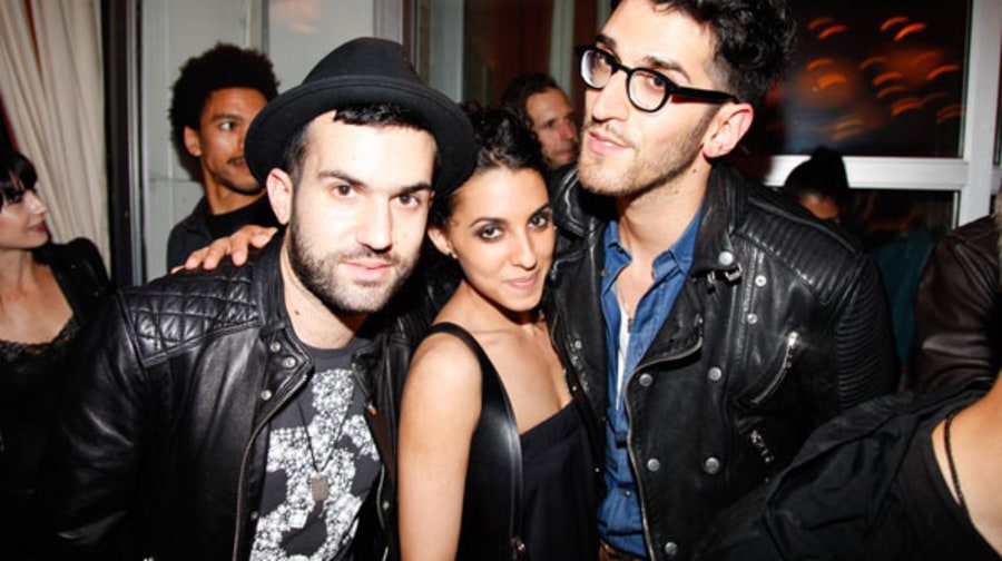 A-Trak, Barbie Bertsiep and David Macklovitch