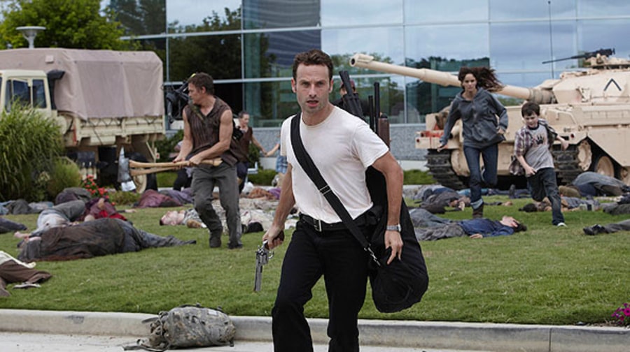Andrew Lincoln as Sheriff Rick Grimes - 'The Walking Dead'