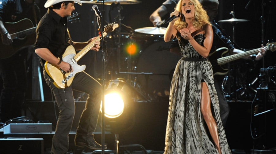 Brad Paisley and Carrie Underwood