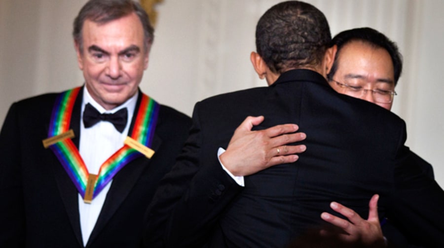 President Barack Obama recognizes the honorees