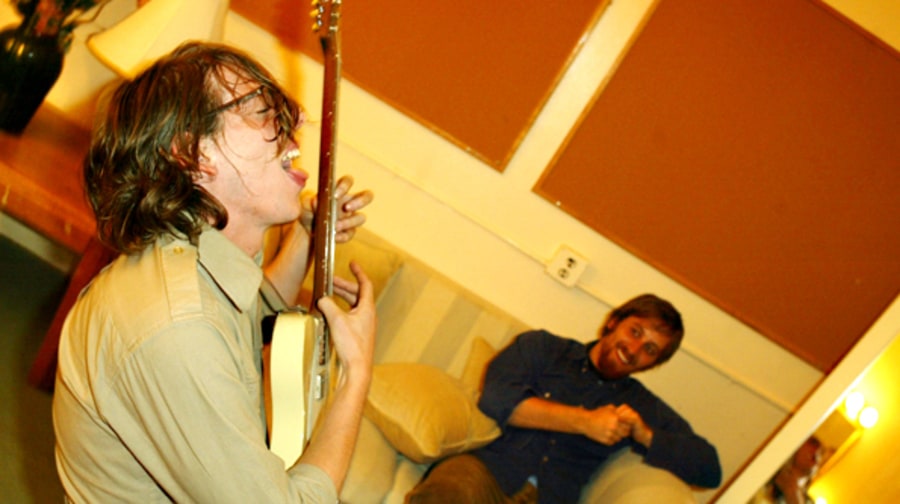 Backstage in 2003