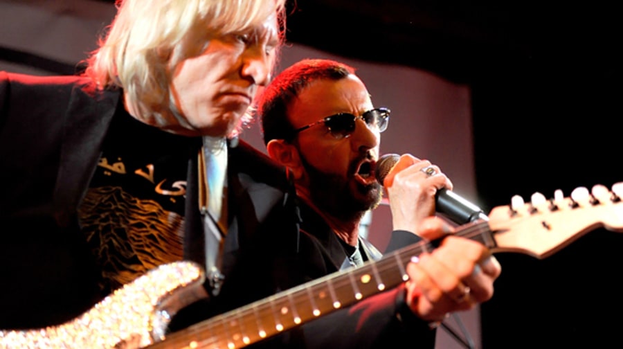 Joe Walsh and Ringo Starr