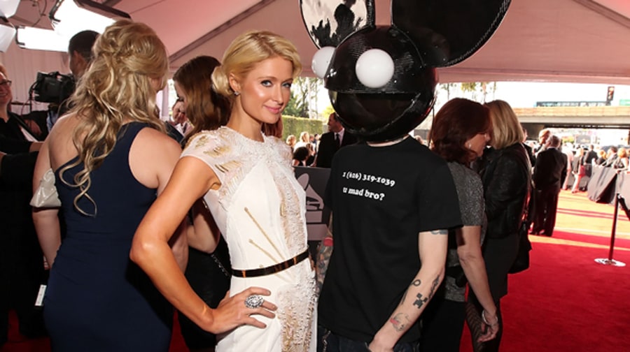 Paris Hilton and Deadmau5