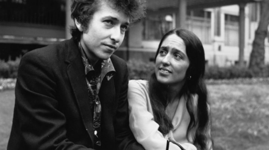 Bob Dylan and Joan Baez