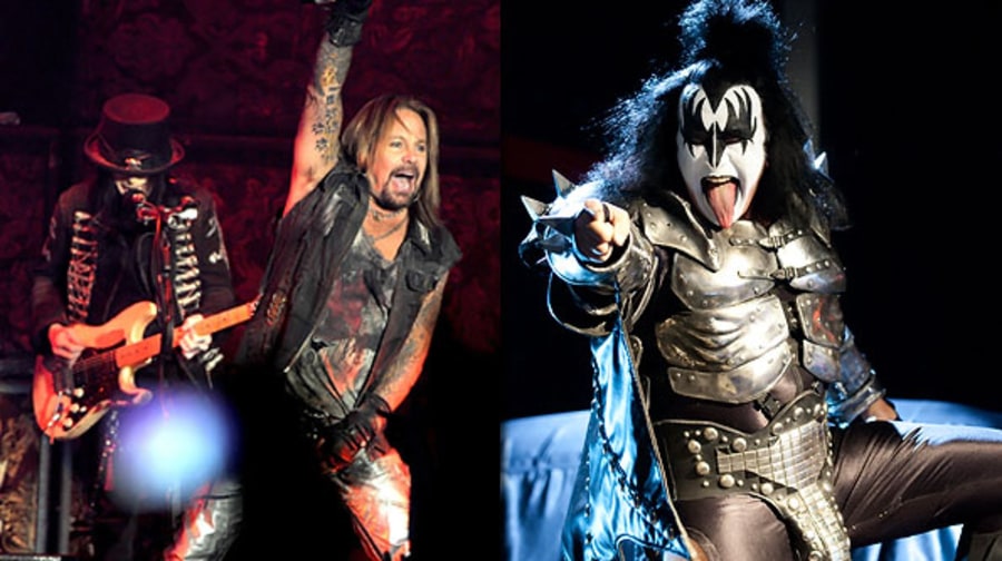 Motley Crue and Kiss