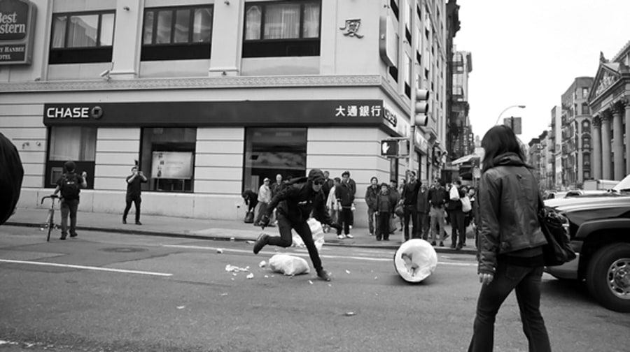 Black Bloc Protest