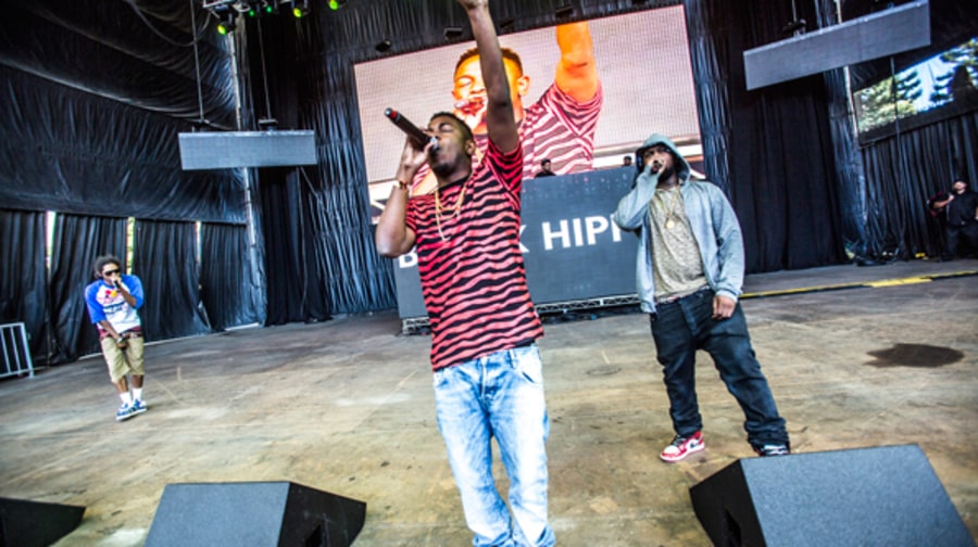Kendrick Lamar and Black Hippy