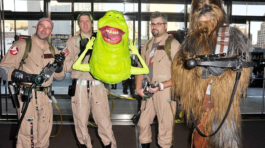 Ghostbusters Meet Chewbacca