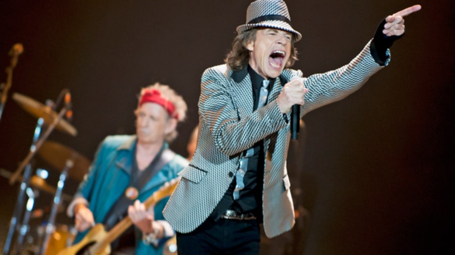 Mick Jagger and Keith Richards
