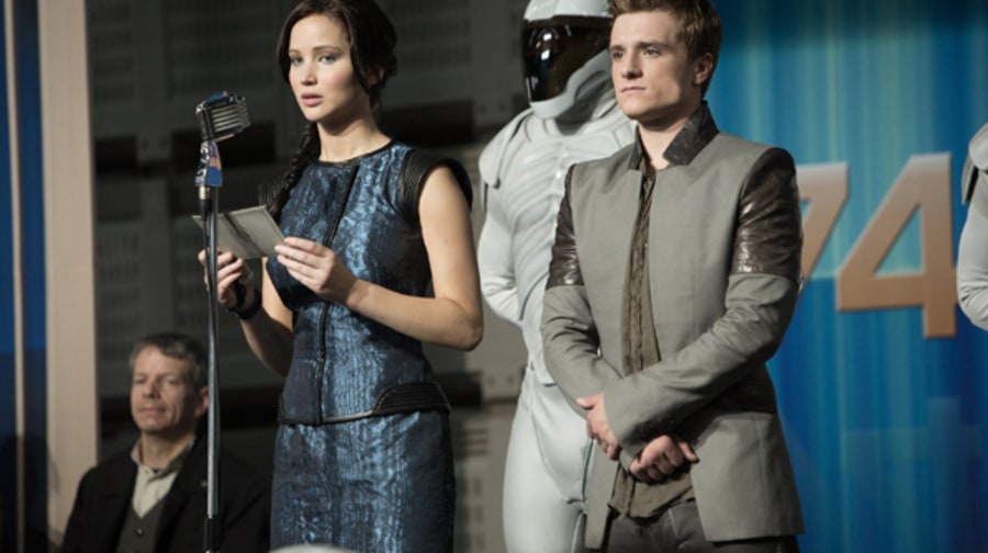 Katniss Everdeen and Peeta Mellark