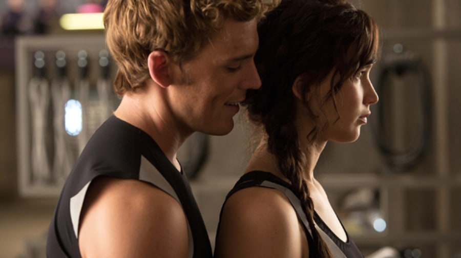 Finnick Odair and Katniss Everdeen