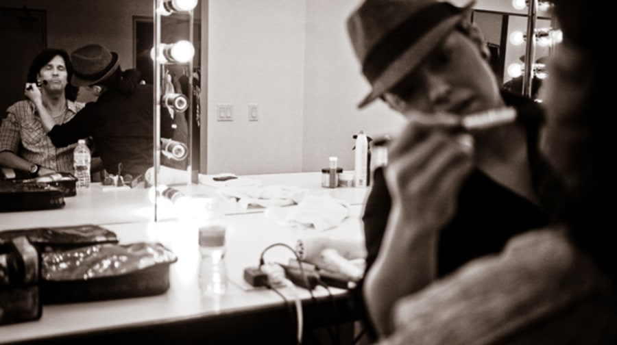 The makeup chair
