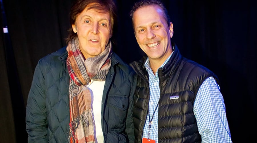 Paul McCartney and Matt Mastrangelo