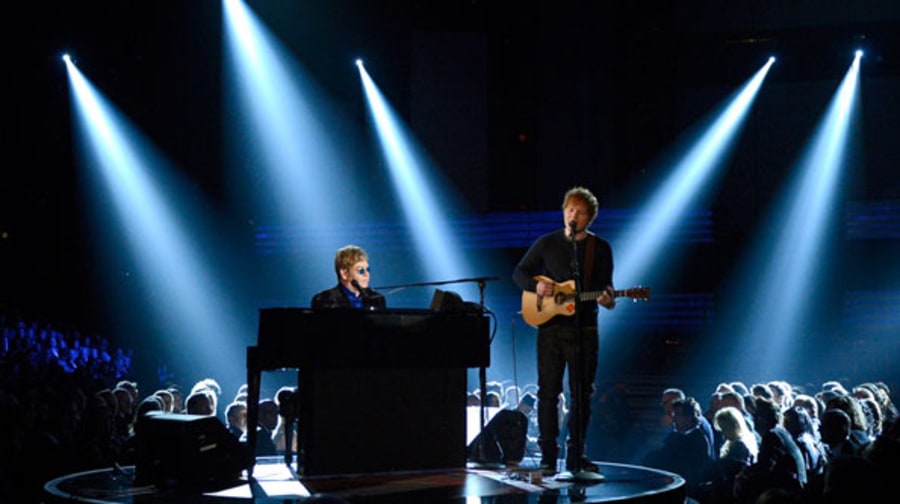 Elton John and Ed Sheeran