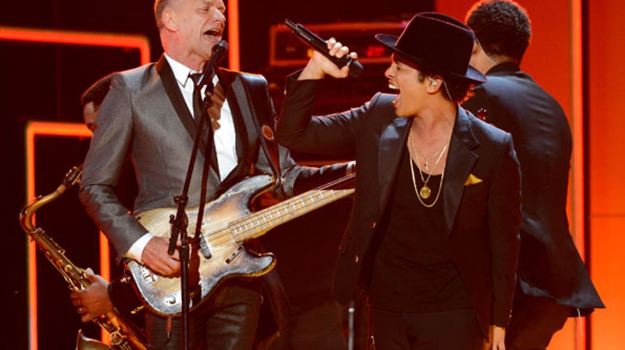 Sting and Bruno Mars