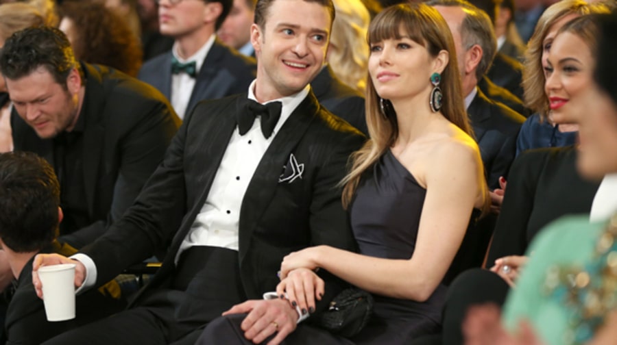 Justin Timberlake and Jessica Biel