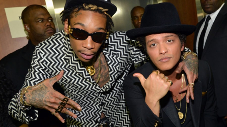 Wiz Khalifa and Bruno Mars