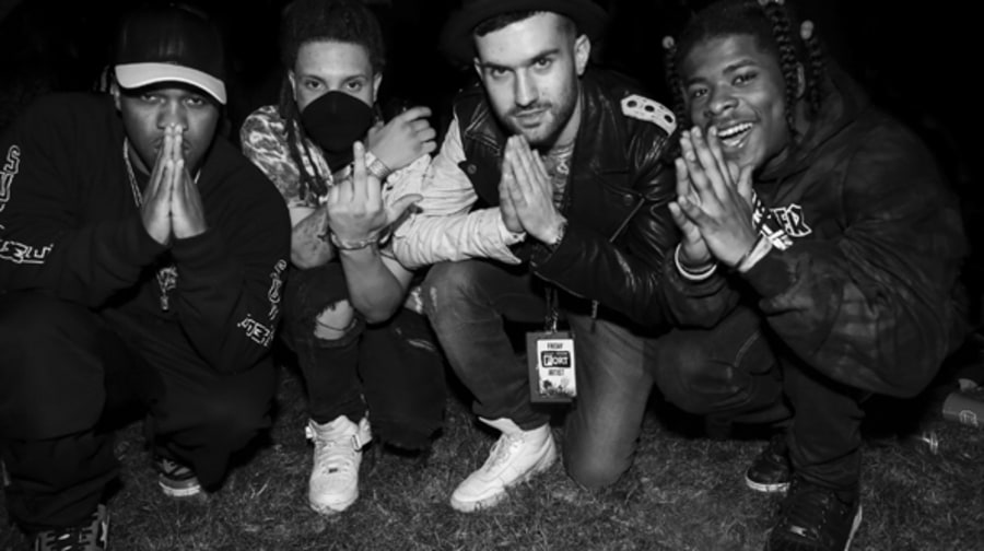 ASAP Ferg, Tarz, A-trak, and Marty Balla