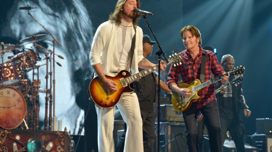 Dave Grohl and John Fogerty