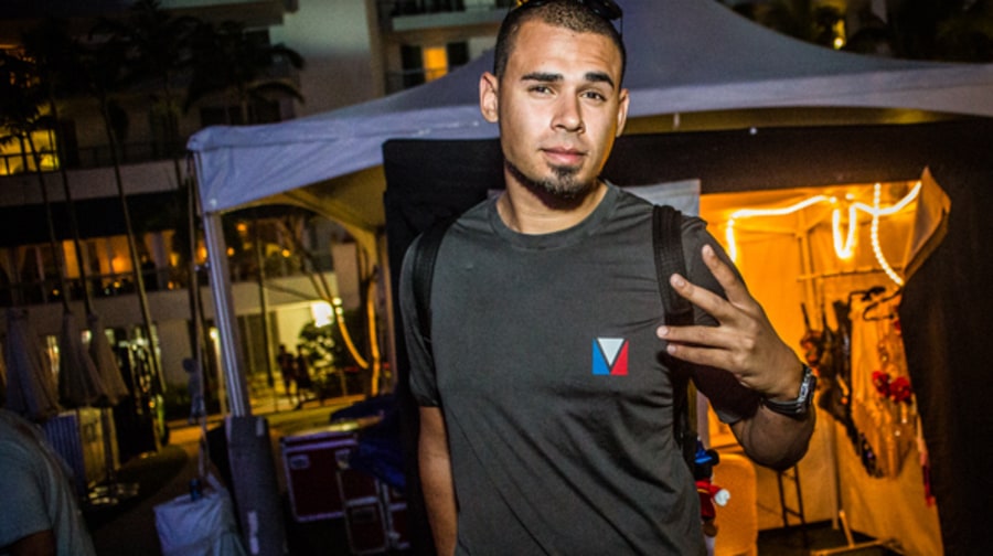 Backstage with Afrojack