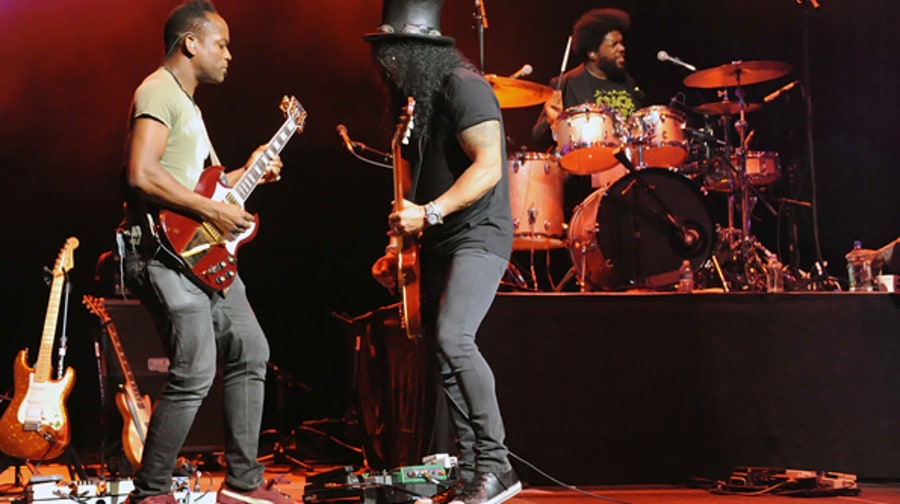 The Roots and Slash
