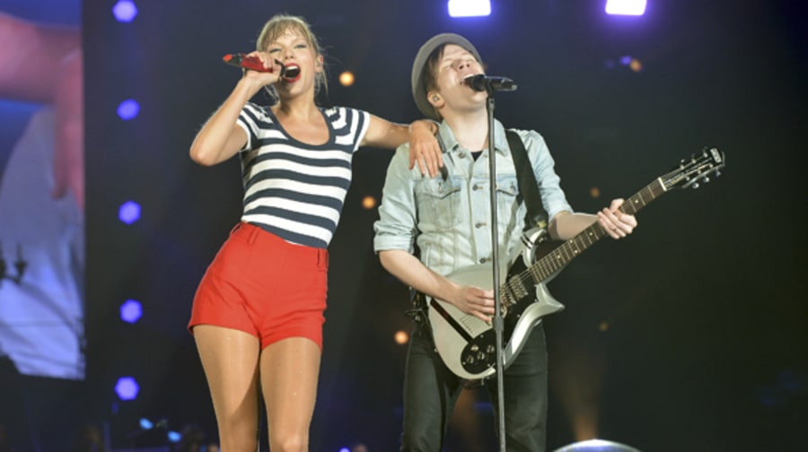 Taylor Swift and Patrick Stump