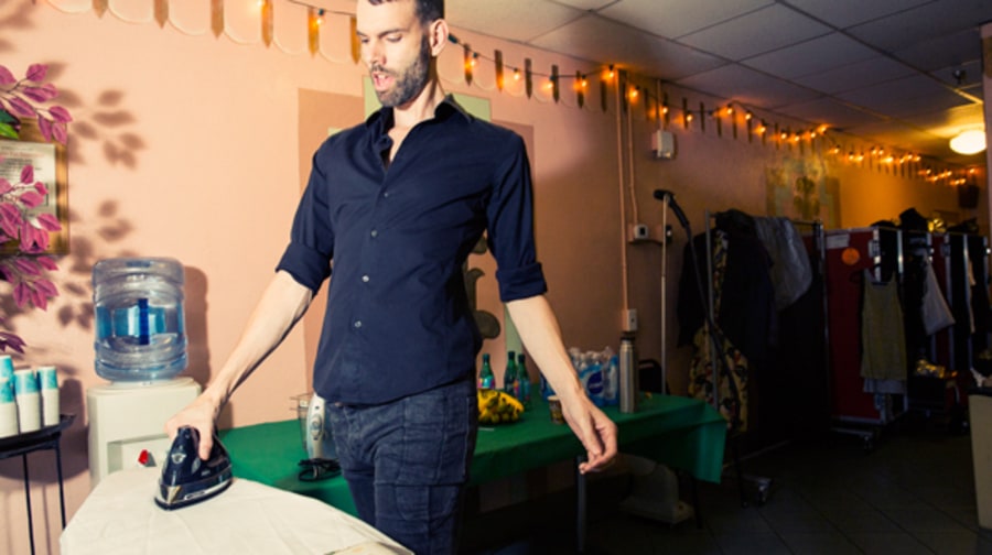 Pre-Show Ironing