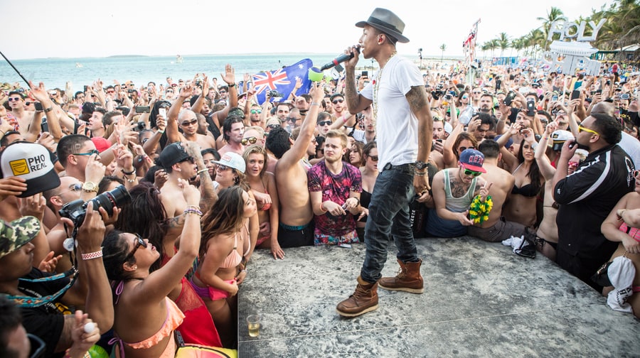 Pharrell on the Beach