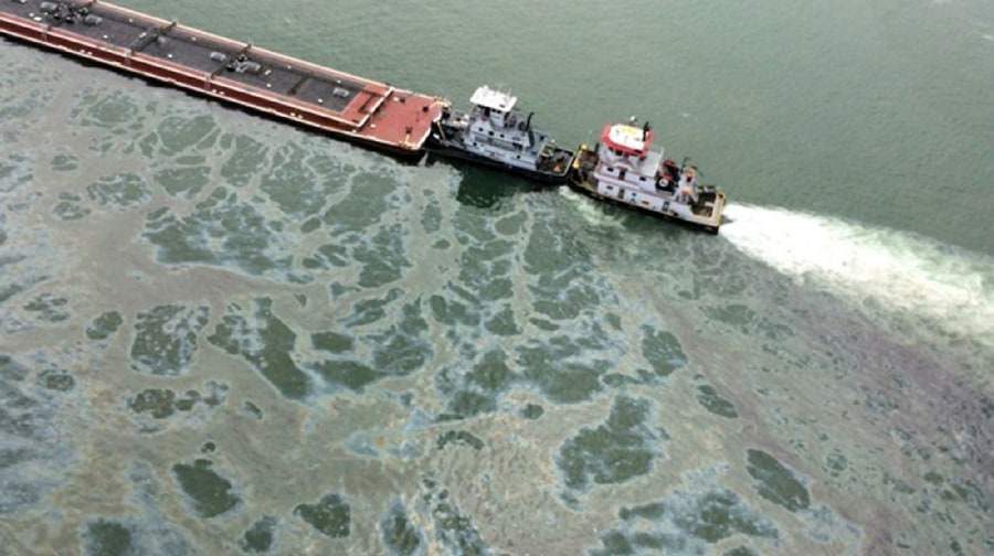 Galveston Bay, Texas, Oil Spill