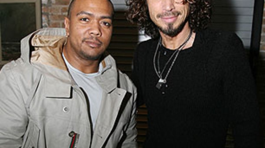 Chris Cornell Works With Timbaland