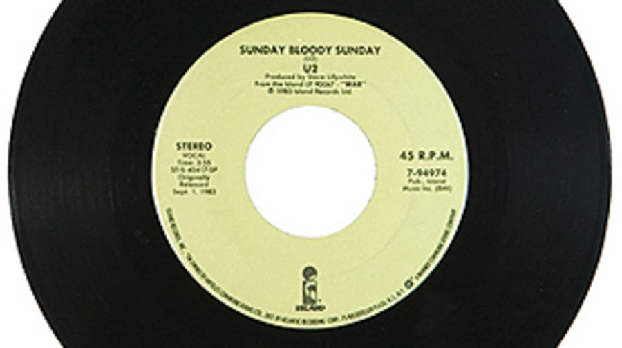 U2, 'Sunday Bloody Sunday'