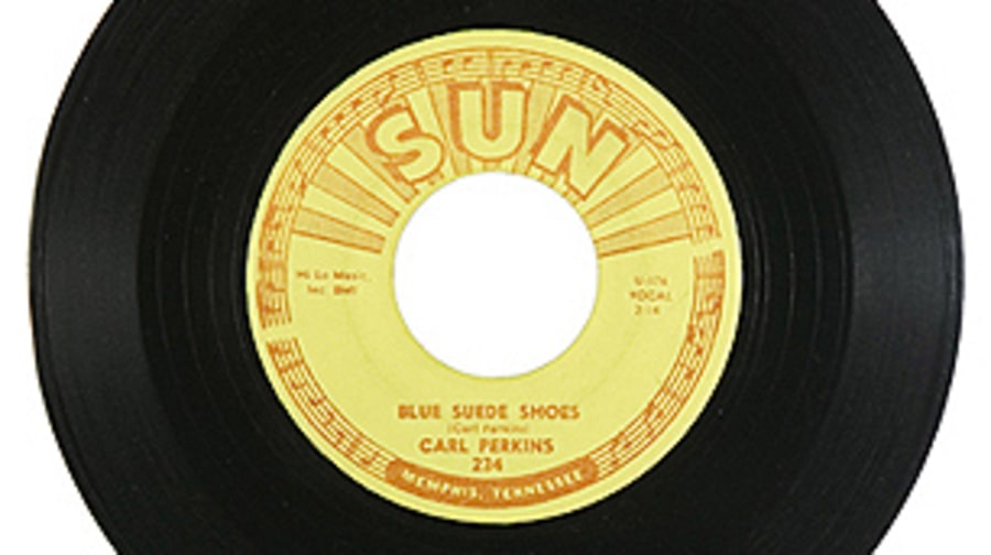 Carl Perkins, 'Blue Suede Shoes'