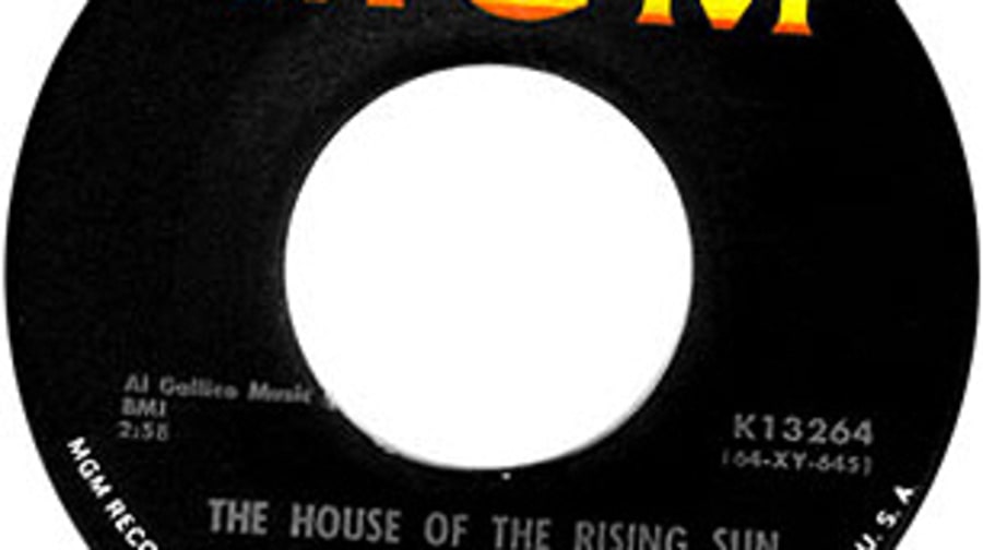 The Animals, 'The House of the Rising Sun'