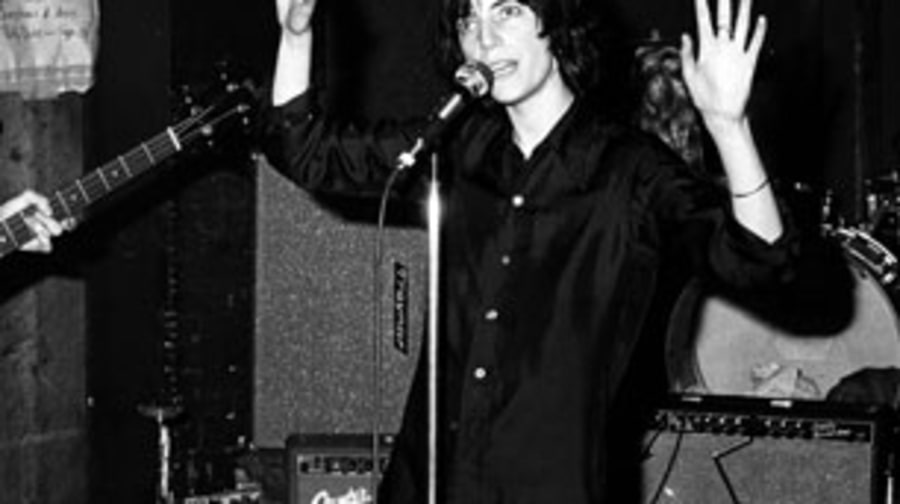 1975 Patti Smith's first show at CBGB